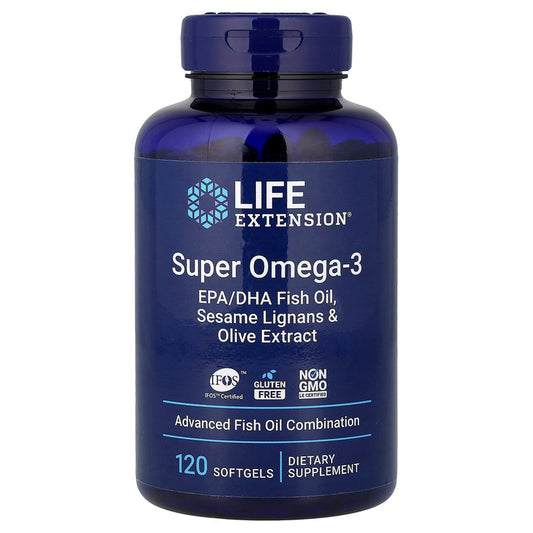 Life Extension Super Omega-3 Plus EPA/DHA Fish Oil