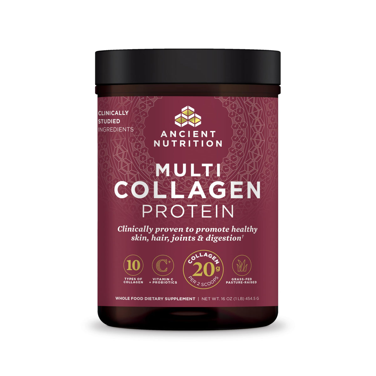 Ancient Nutrition, Multi Collagen Protein, Unflavored