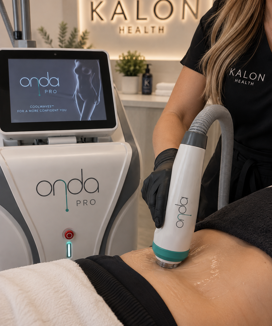 Skin tightening and fat decreasing treatment ONDA